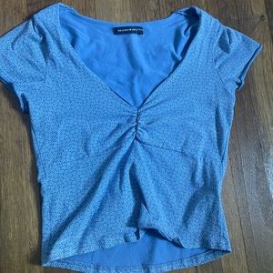 Brandy Melville Blue Crop Top